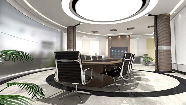 Super Modern Office Boardroom Design