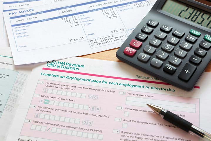 HMRC Self Assessment Tax Form