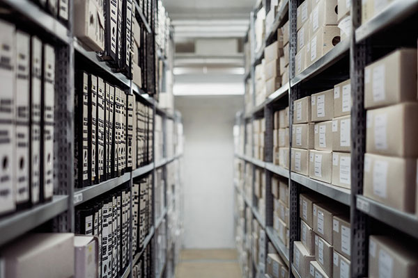 Organised Storage Shelves