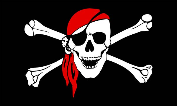 Pirate Skull Crossbones