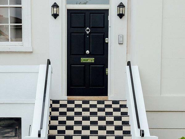 Stairs Leading to Front Door