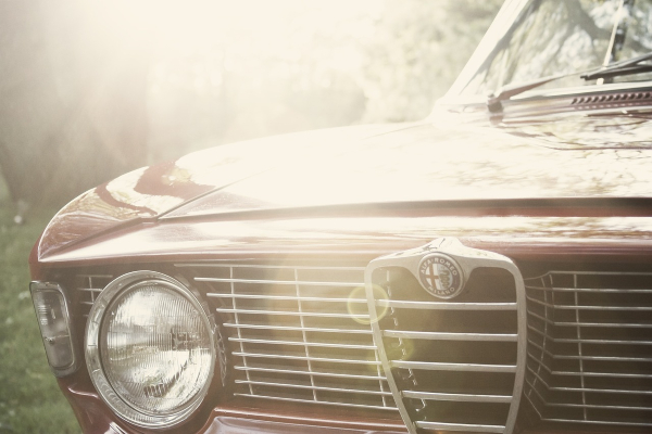 Front Grille of Classic Alfa Romeo