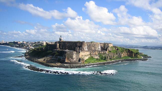 Coastline of Puerto Rico