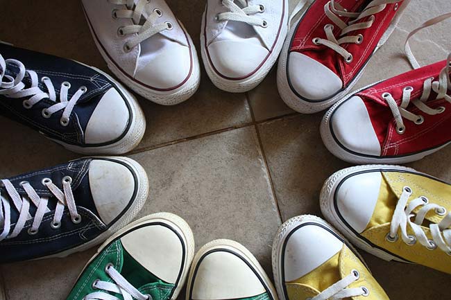 Converse All Stars in Different Colours