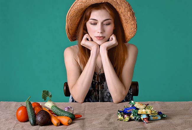 Deciding Between Healthy or Unhealthy Foods