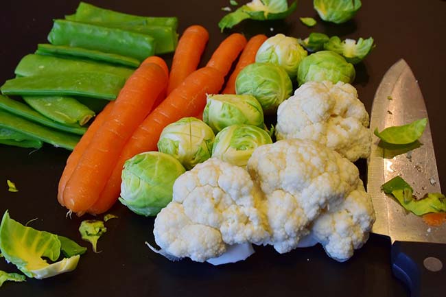 Selection of Healthy Vegetables