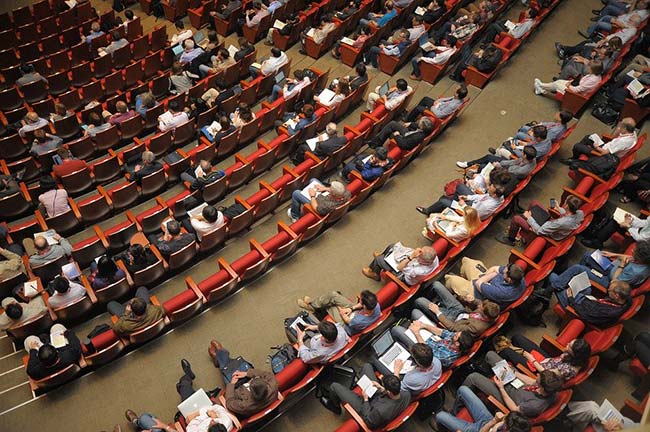 Audience in Auditorium