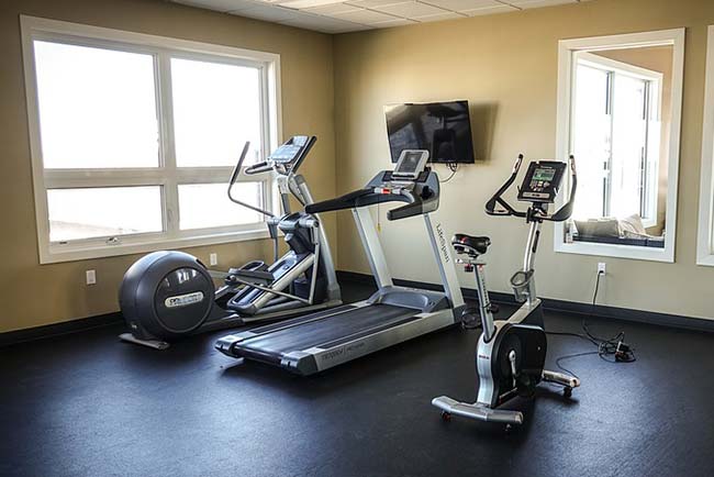 Cross-trainer, Treadmill and Exercise Bike