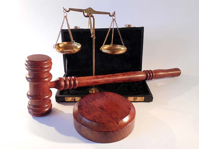 Gavel & Scales of Justice