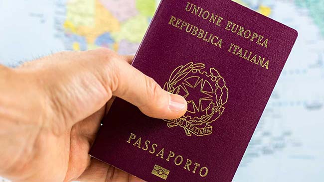 Holding Italian Passport