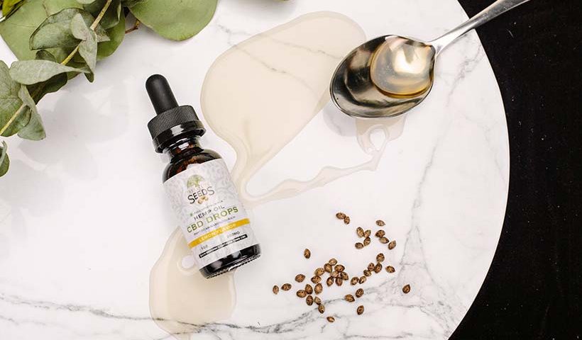 Bottle of CBD Oil