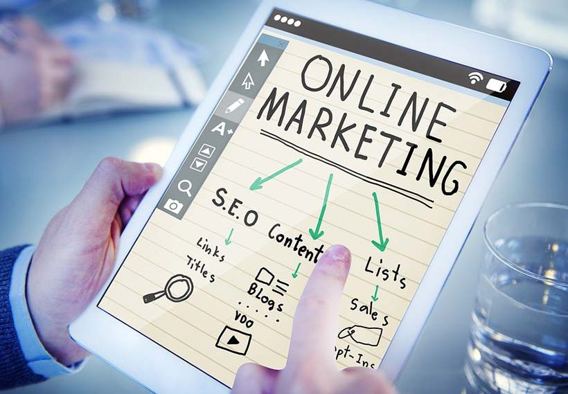 Tablet Online Marketing