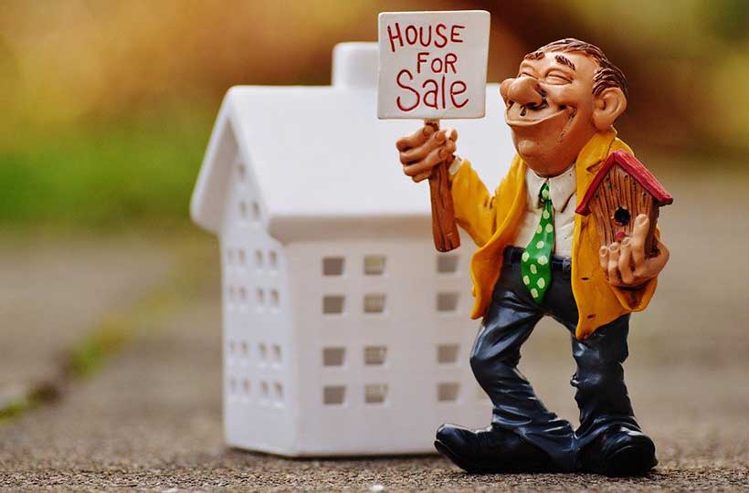 Real Estate Agent Figurine