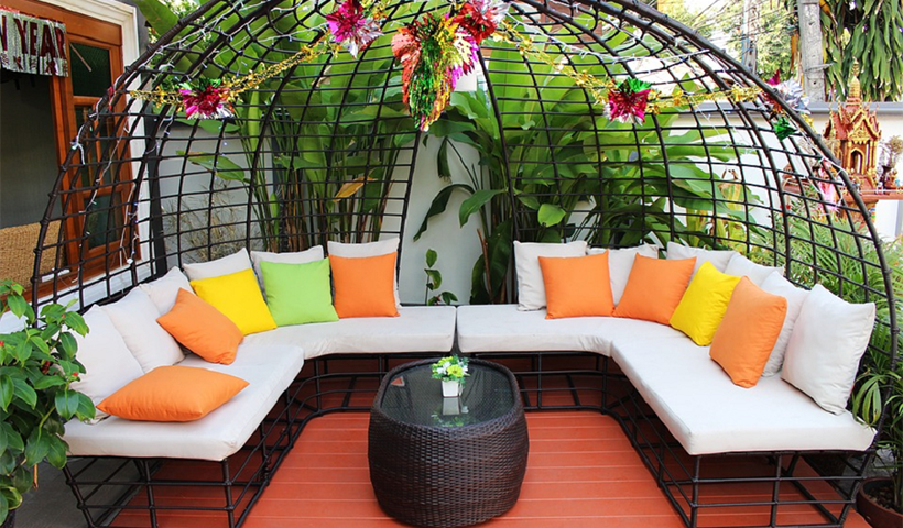 Colourful Patio Furniture