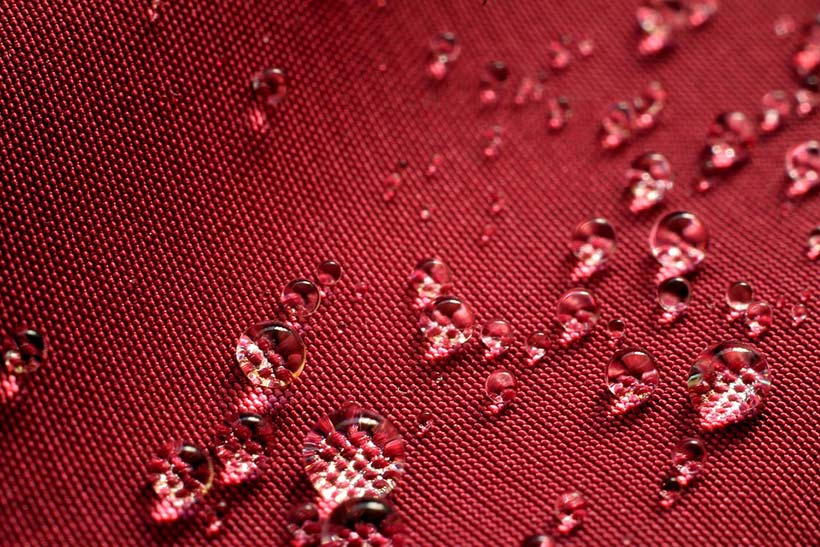 Red Waterproof Fabric