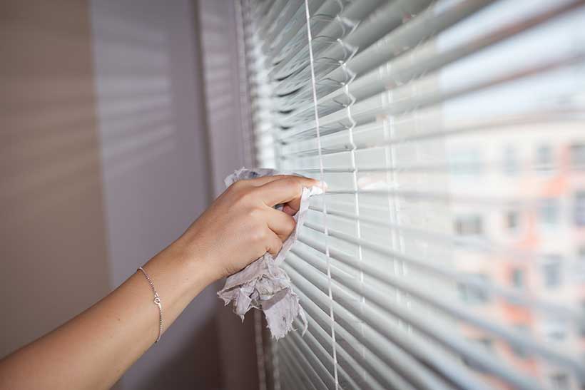 Cleaning Blinds