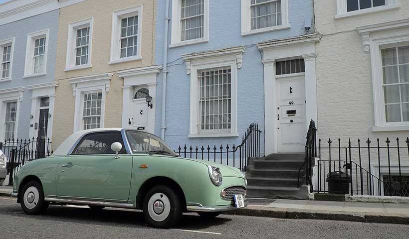 Car Parked on Notting Hill Street